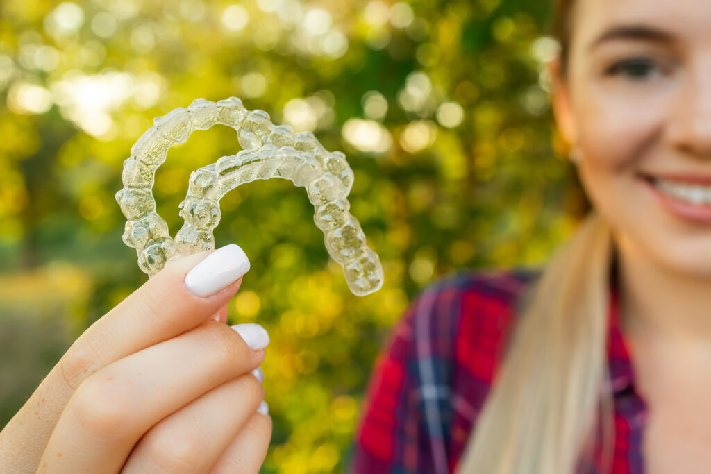 Comfortable Invisalign aligners
