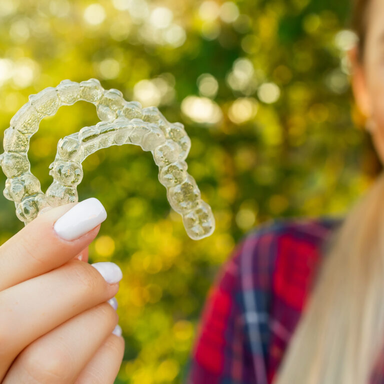 Comfortable Invisalign aligners