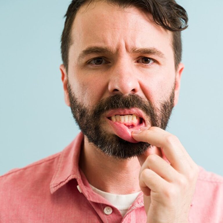 Dr. Brandon Murphy reviewing Invisalign results