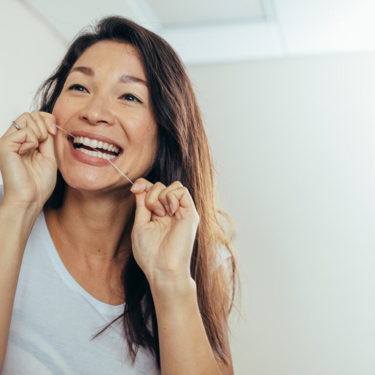 Invisalign tray fitting process